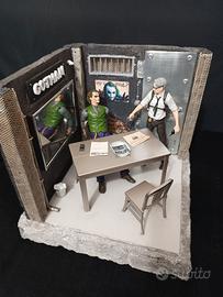 Diorama artigianale Joker e Commissario Gordon