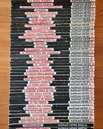 Nathan Never Collezione fumetti