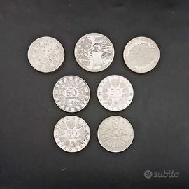 Monete argento Austria da collezione