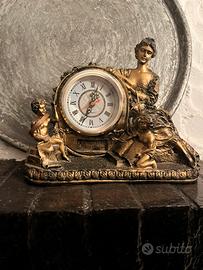 Orologio da tavolo decorativo stile barocco