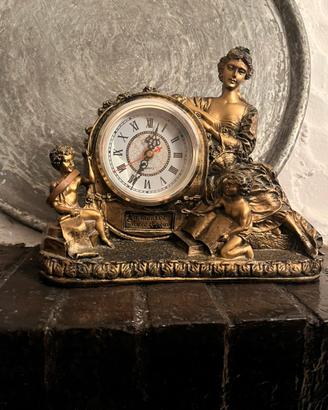 Orologio da tavolo decorativo stile barocco