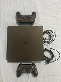 Sony PlayStation 4 Slim 1 TB con 2 controller