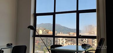 Ufficio arredato panoramico centro vigilato posti