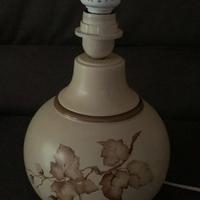 Lampada da tavolo dipinta a mano