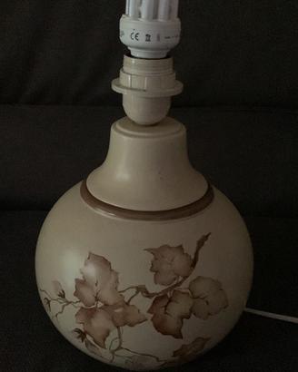 Lampada da tavolo dipinta a mano
