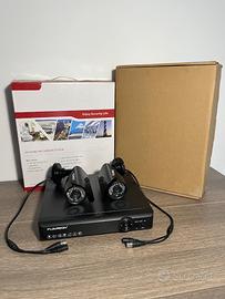 Kit Videosorveglianza Floureon DVR + 2 Telecamere