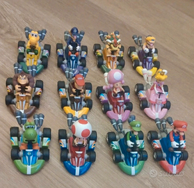 Super mario kart set completo 12 figure a molla