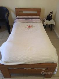 Cameretta letto cassettiera armadio specchio