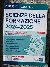 Libro quiz test scienze della formazione