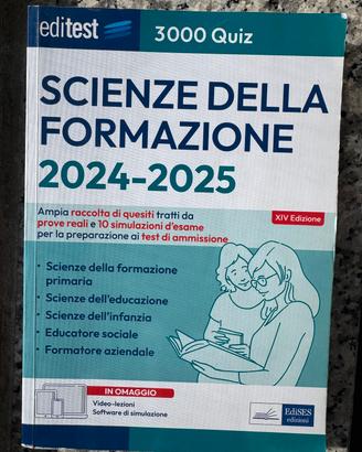 Libro quiz test scienze della formazione
