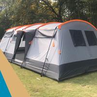 Tenda da campeggio a tunnel - Hurricane per 8 pers