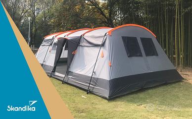 Tenda da campeggio a tunnel - Hurricane per 8 pers