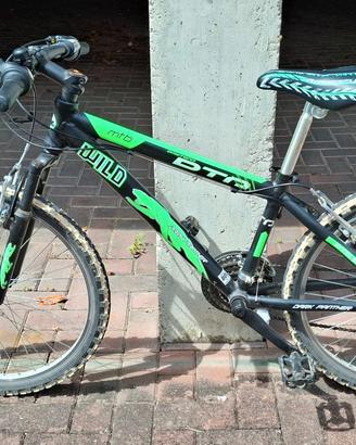 bicicletta mountain bike da ragazzo ruote da 24"