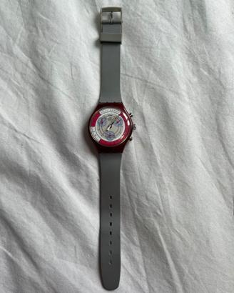 Swatch Chronograph “Navy Berry” vintage anni 90