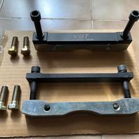 Staffe VBT per pinze Brembo su BMW E46 M3 Z4M