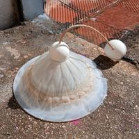 Plafoniera in vetro tema fantasia 