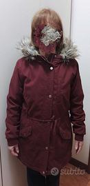 Parka Hollister Stretch Linked Sherpa giacca donna Abbigliamento e Accessori In vendita a Roma