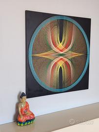 mandala arte del filo STRING ART