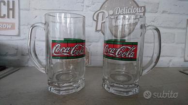 2 boccali coca cola