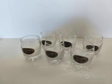 Set 6 bicchieri whisky 