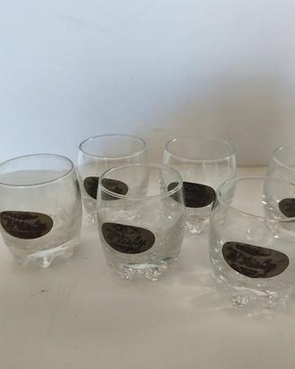 Set 6 bicchieri whisky 