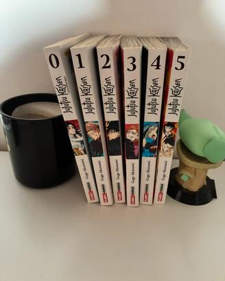 Jujutsu Kaisen dal n. 0 al 5