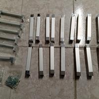 maniglie grigio satinato 