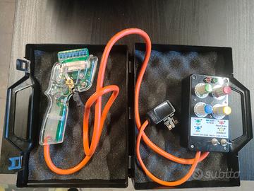 pulsante pista elettrica 