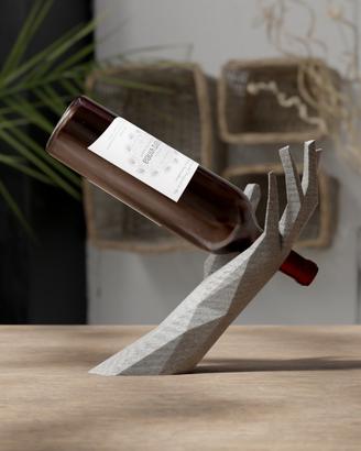 portabottiglie da vino stampato in 3d