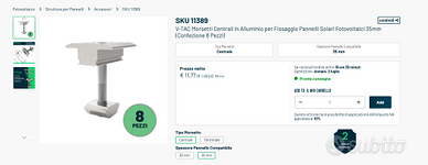 Fotovoltaico - morsetti centrali