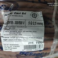 cavo per pannelli solari