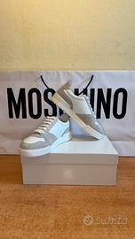 Sneakers Moschino pelle e camoscio NUOVE