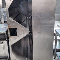 Cappa centrale cubica  flusso bilanciato no motore