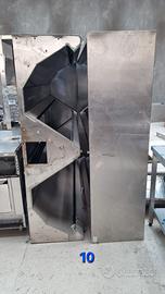 Cappa centrale cubica  flusso bilanciato no motore