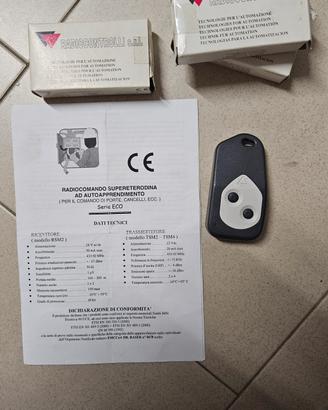 Radiocomandi Radiocontrolli TSM2 – (3 pezzi)