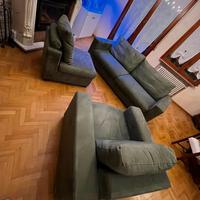 Divano con poltrona e pouf POLTRONE SOFÀ