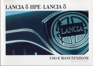 Lancia Delta HPE - Delta, uso e manutenzione, 1996