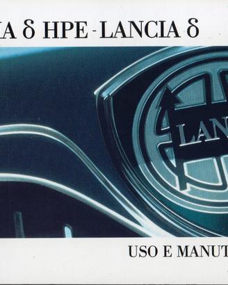 Lancia Delta HPE - Delta, uso e manutenzione, 1996