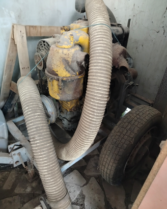 Motopompa a diesel per irrigazione