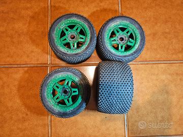 Bundle treni gomme scala 1/8 - 3.8" esagono 17