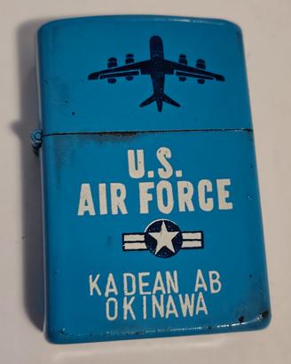 Accendino vintage U.S. AIR FORCE marca Champs 