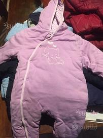 Tuta imbottita neonato