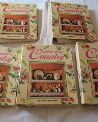 SET 5 VOLUMI ARREDARE COUNTRY