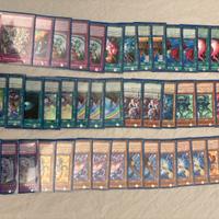 YuGiOh deck Bestia cristallo + extra deck
