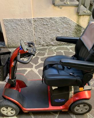 Scooter elettrico anziani Sovrana maxi reale 2017