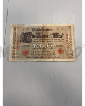 CARTA MONETA 1000 FRANCHI GERMANIA
