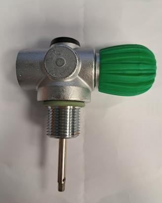 Rubinetto bombola sub M25x2 ossigeno