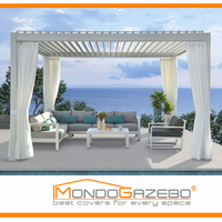 Pergola bioclimatica Cosmos ALU pompeiana lamelle