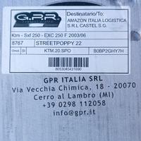 TERMINALE GPR KTM SXF 250 - EXC 250 F 250CC 2003-2