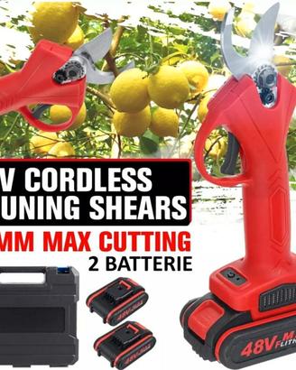Cesoia con 2 batterie 48V